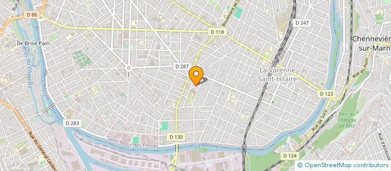 localisation de l'entreprise CLEMANTINE à SAINT-MAUR-DES-FOSSES