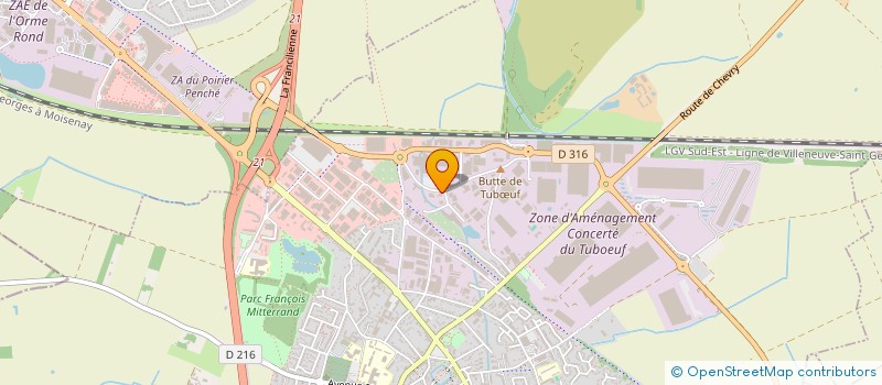 localisation de l'entreprise CLEMANUT  BRIE-COMTE-ROBERT