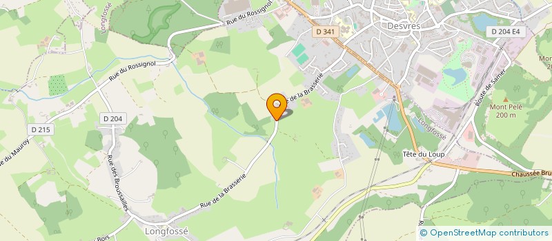 localisation de l'entreprise CLEMAPHIL  LONGFOSSE