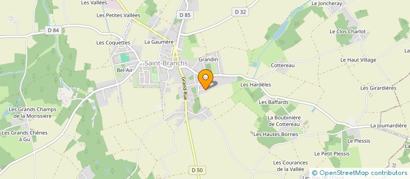 localisation de l'entreprise CLEMAR FAMILY  SAINT-BRANCHS