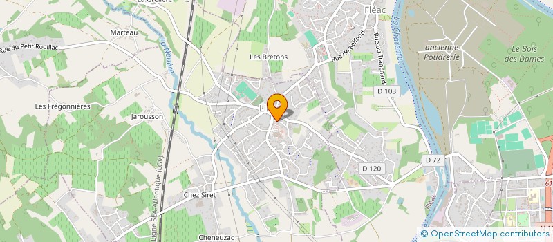 localisation de l'entreprise CLEMAREM à LINARS