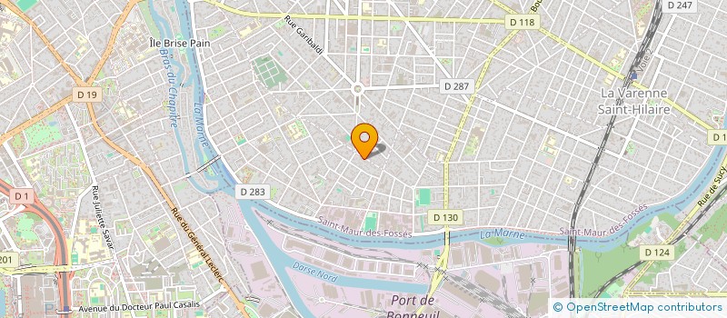 localisation de l'entreprise CLEMARINNE à SAINT-MAUR-DES-FOSSES