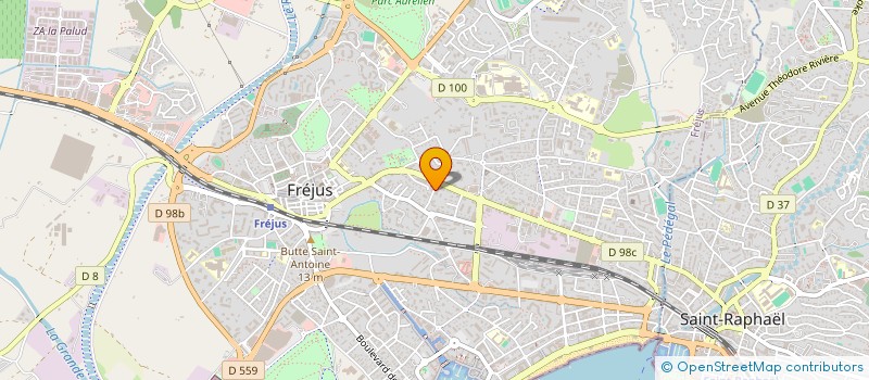 localisation de l'entreprise CLEMARISE à FREJUS