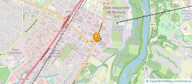 localisation de l'entreprise CLEMASYS à TOULOUSE
