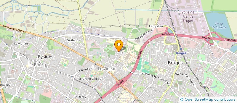 localisation de l'entreprise CLEMATH à EYSINES