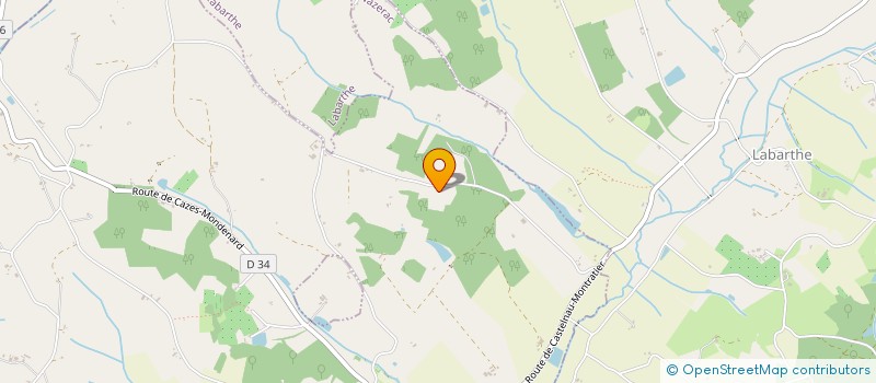 localisation de l'entreprise CLEMATIS  VAZERAC