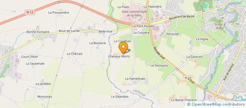 localisation de l'entreprise CLEMATIS TRANSPORTS  LECOUSSE