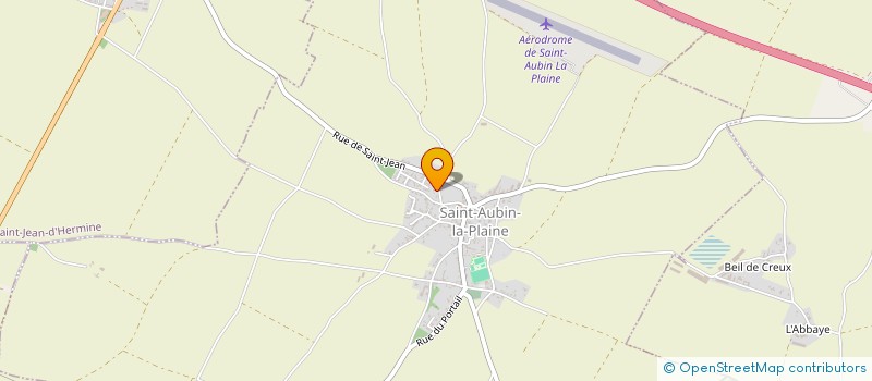 localisation de l'entreprise CLEMAUGER  SAINT-JEAN-DE-BEUGNE