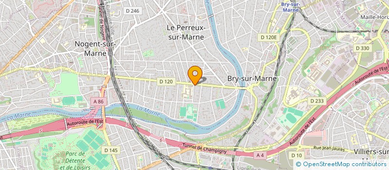 localisation de l'entreprise CLEMAULEO  LE PERREUX-SUR-MARNE