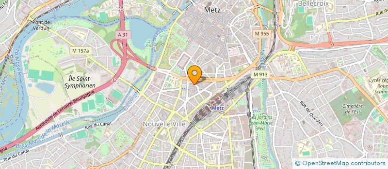 localisation de l'entreprise CLEMAX à METZ