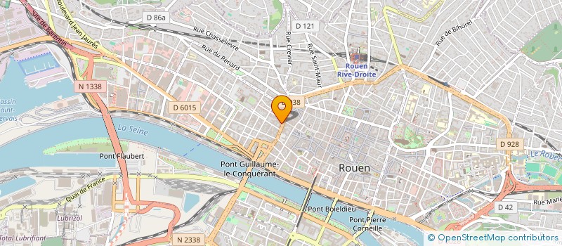 localisation de l'entreprise CLEMAX à ROUEN