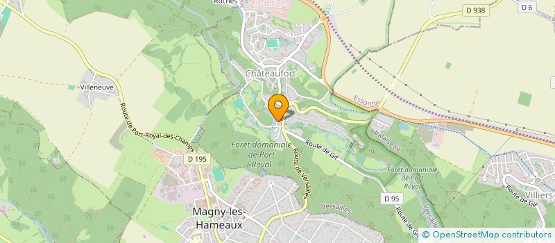 localisation de l'entreprise CLEMAX  CHATEAUFORT