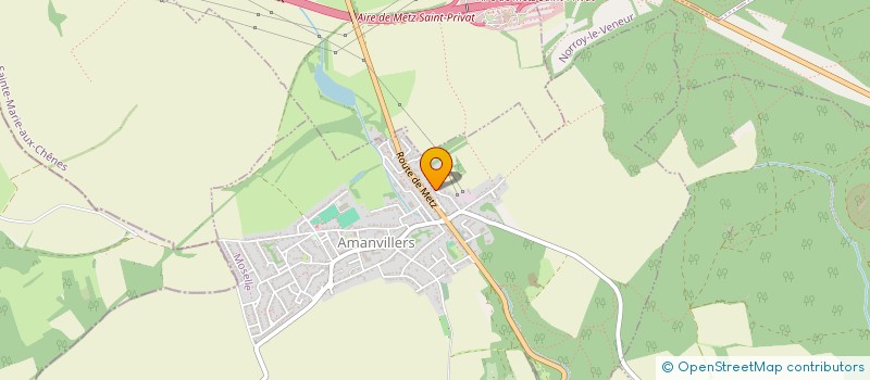 localisation de l'entreprise CLEMAX  AMANVILLERS