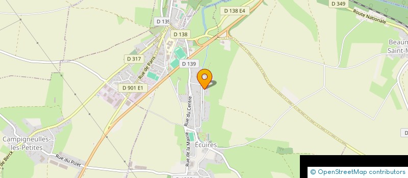 localisation de l'entreprise CLEMBA  ESTREELLES