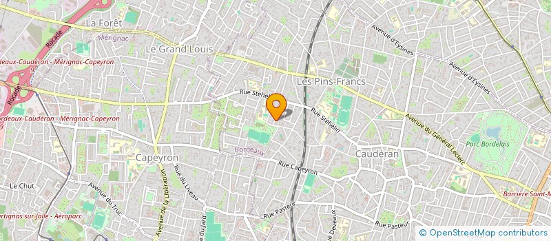 localisation de l'entreprise CLEMBASTIDE OS ROOFER  BORDEAUX