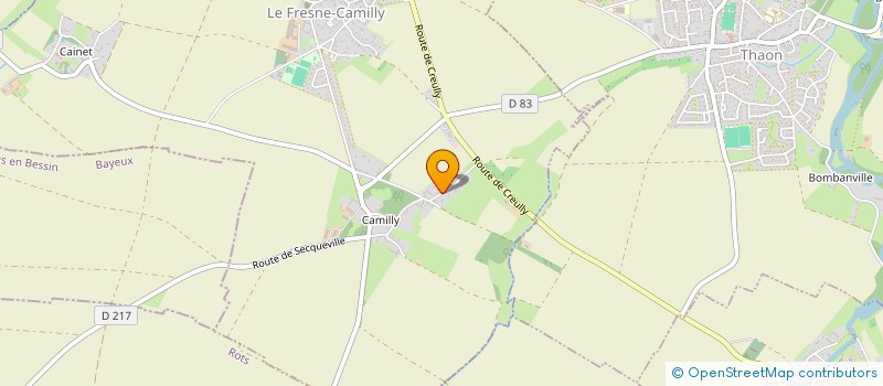 localisation de l'entreprise CLEMCAN  LE FRESNE-CAMILLY