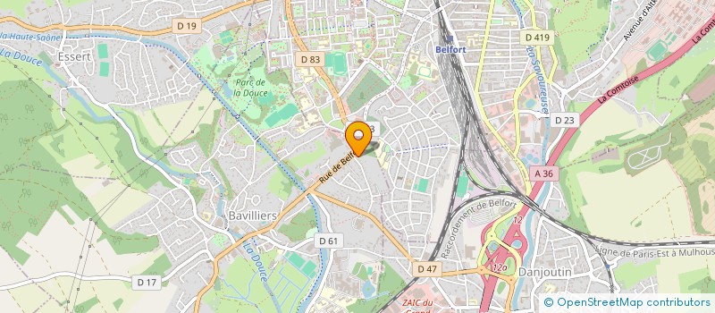 localisation de l'entreprise CLEMECO  BAVILLIERS