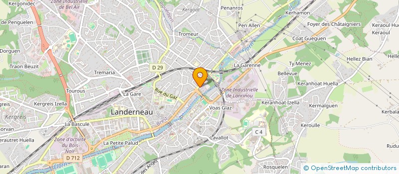 localisation de l'entreprise CLEMECO à BREST