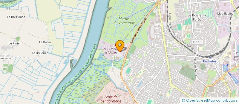 localisation de l'entreprise CLEMEDJAIN  ROCHEFORT