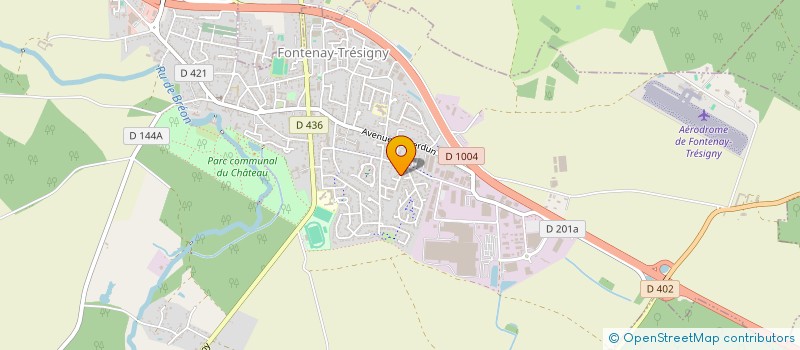 localisation de l'entreprise CLEMENCE  FONTENAY-TRESIGNY