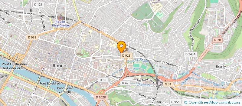 localisation de l'entreprise CLEMENCE  ROUEN