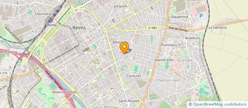 localisation de l'entreprise CLEMENCE  REIMS