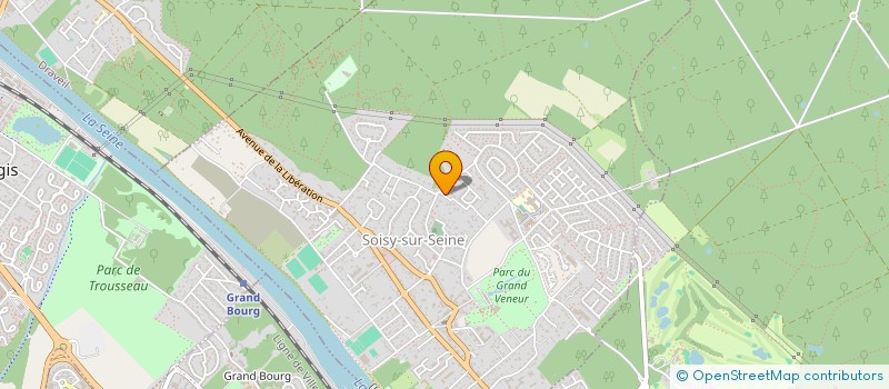 localisation de l'entreprise CLEMENCE BERNARD SERVICES SARL à SOISY-SUR-SEINE