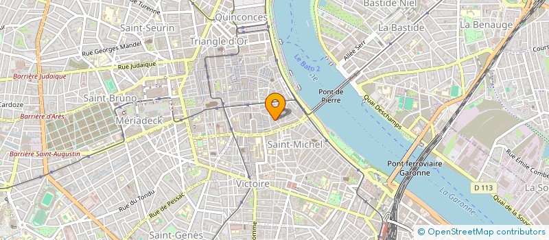 localisation de l'entreprise CLEMENCE BOUFFARD  BORDEAUX