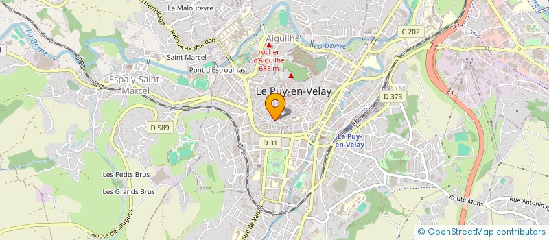 localisation de l'entreprise CLEMENCE COIFFURE à LE PUY-EN-VELAY