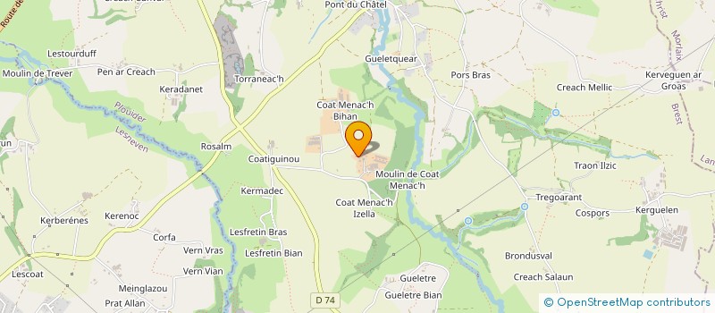 localisation de l'entreprise CLEMENCE ET CELESTIN  PLOUIDER