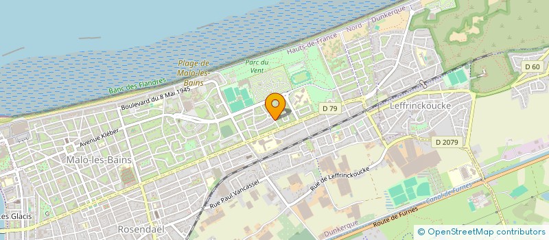localisation de l'entreprise CLEMENCE FONTAINE CONSEIL  DUNKERQUE