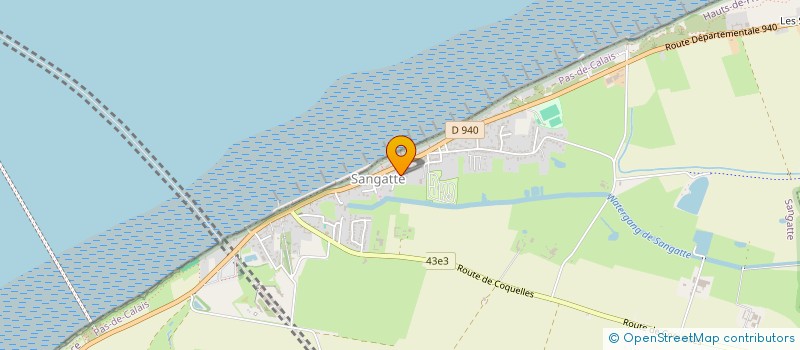 localisation de l'entreprise CLEMENCE HERKT EURL  SANGATTE