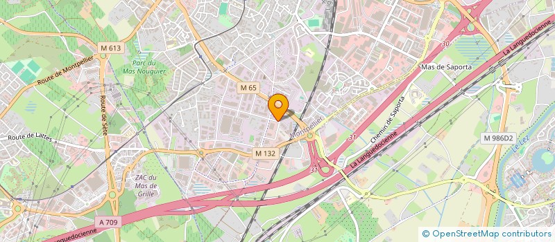 localisation de l'entreprise CLEMENCE IMMOBILIER à MONTPELLIER