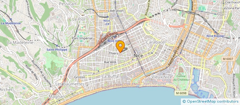 localisation de l'entreprise CLEMENCEAU DURANTE à NICE