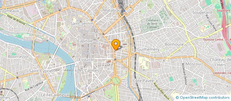 localisation de l'entreprise CLEMENCEAU INVESTISSEMENTS  TOULOUSE