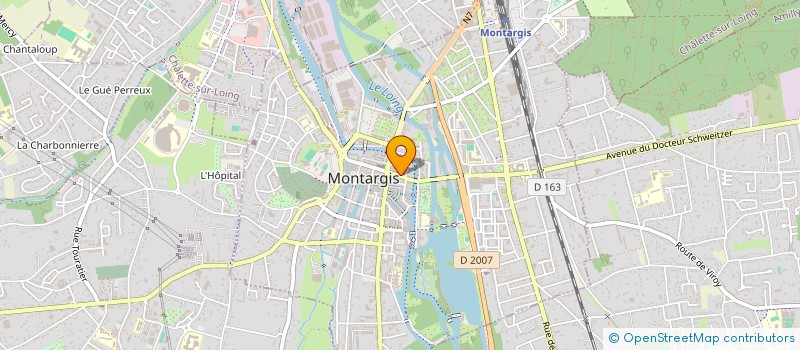 localisation de l'entreprise CLEMENCIA CONSEIL à MONTARGIS