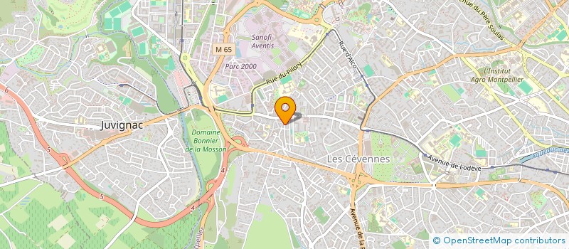localisation de l'entreprise CLEMENCITE à MONTPELLIER