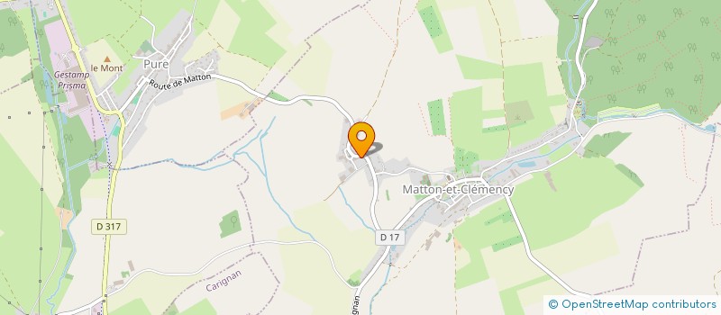 localisation de l'entreprise CLEMENCY  MATTON-ET-CLEMENCY