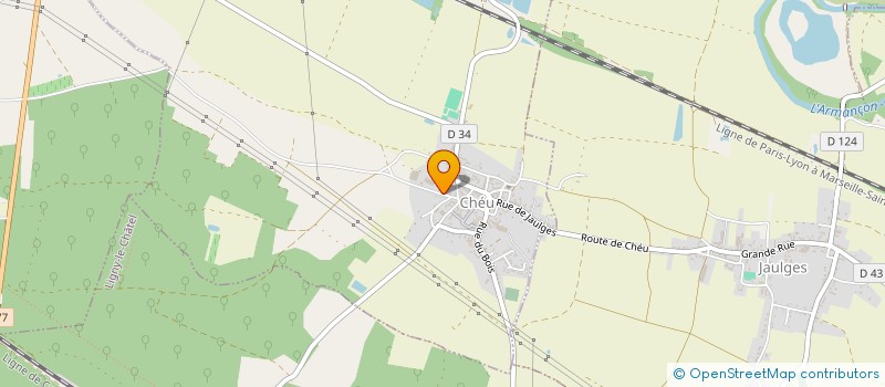 localisation de l'entreprise CLEMENDOT PEPINIERES SARL  CHEU