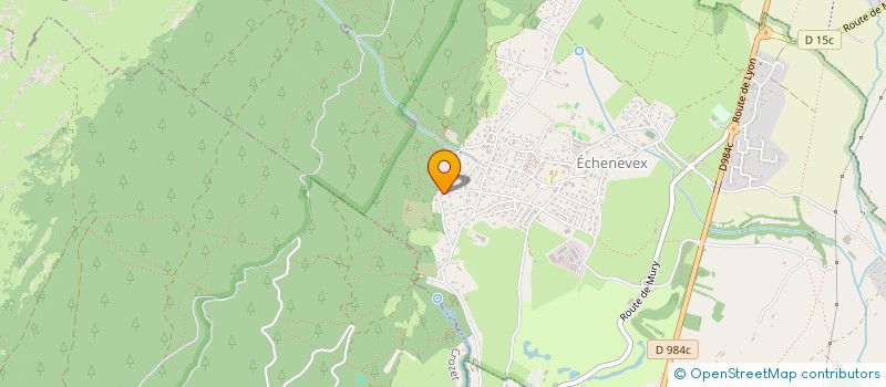 localisation de l'entreprise CLEMENSOL  ECHENEVEX