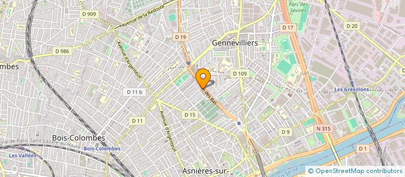 localisation de l'entreprise CLEMENT  ASNIERES-SUR-SEINE