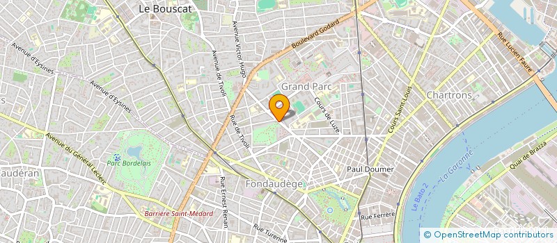 localisation de l'entreprise CLEMENT  BORDEAUX