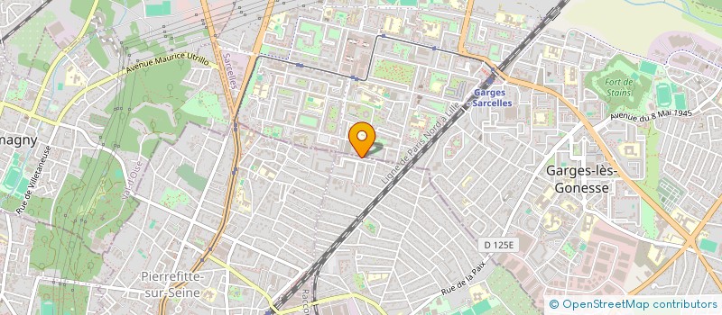 localisation de l'entreprise CLEMENT  SARCELLES