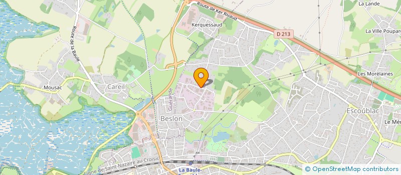 localisation de l'entreprise CLEMENT  LA BAULE-ESCOUBLAC