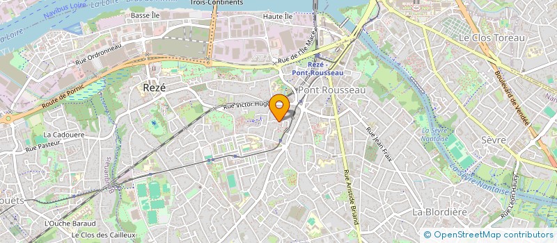 localisation de l'entreprise CLEMENT  REZE