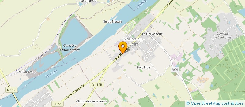 localisation de l'entreprise CLEMENT AUTOMOBILES à SAINT-LAURENT-NOUAN