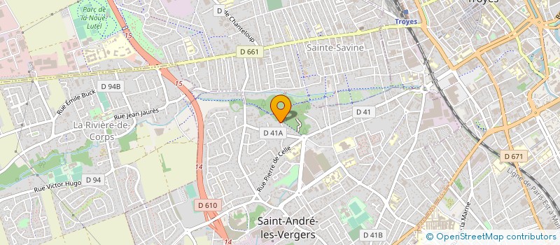 localisation de l'entreprise CLEMENT BERNARD ELECTRICITE  LAINES-AUX-BOIS