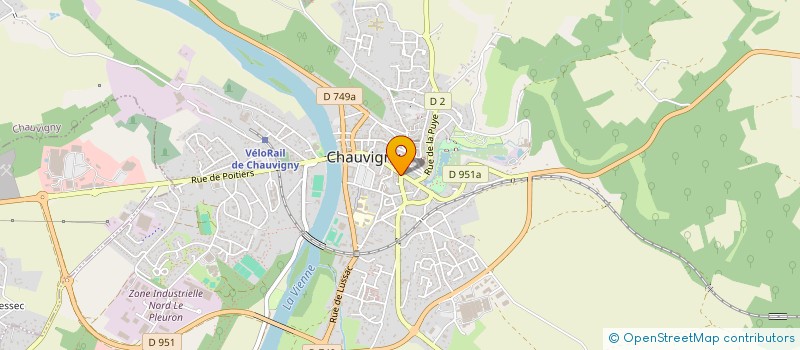 localisation de l'entreprise CLEMENT CELINE à CHAUVIGNY