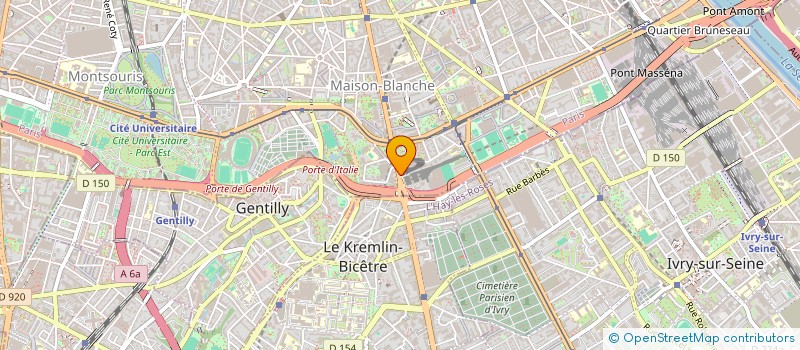 localisation de l'entreprise CLEMENT CHRISTIANE ET CLEMENT PHILIPPE  PARIS