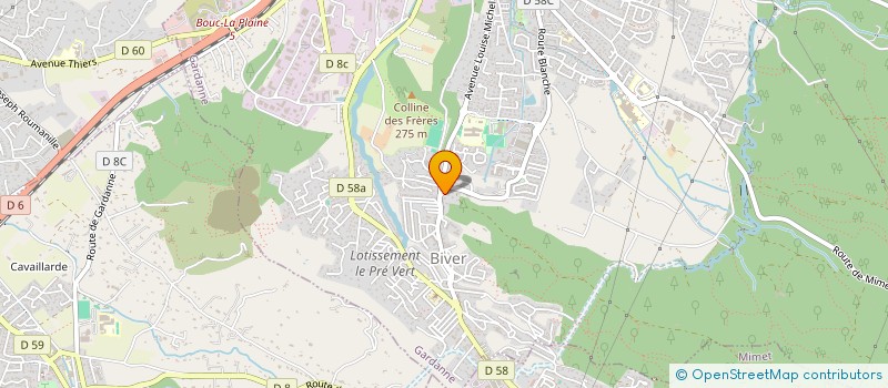 localisation de l'entreprise CLEMENT ESTABLET à GARDANNE